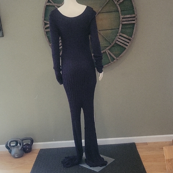 Free People Lady Luck Ribbed Wide Leg Jumpsuit - Picture 6 of 16